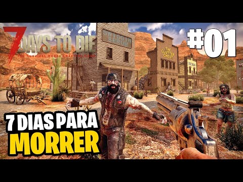 7 DAYS TO DIE #01 | NOVO SERVER DO ZERO – INÍCIO DA SOBREVIVÊNCIA