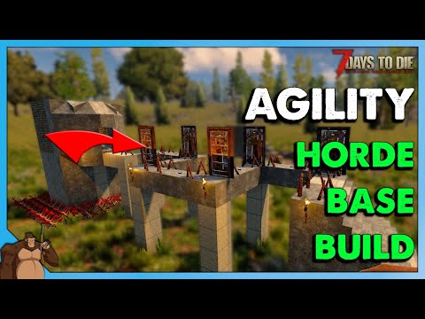 7 Days to Die Alpha 19 Horde Base – Agility Build