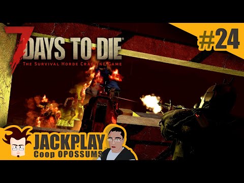 7 DAYS TO DIE – Ep 24 – Une quatrième horde enragée | ALPHA 20 | Let's play FR