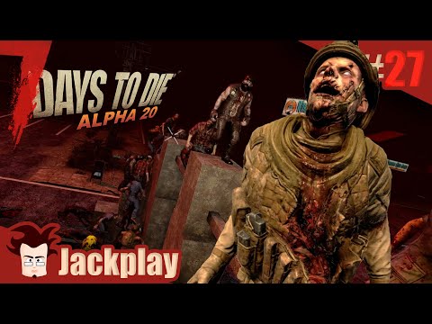7 DAYS TO DIE – Ep 27 – Horde du jour 28 sur le fil | ALPHA 20 | Let's play FR