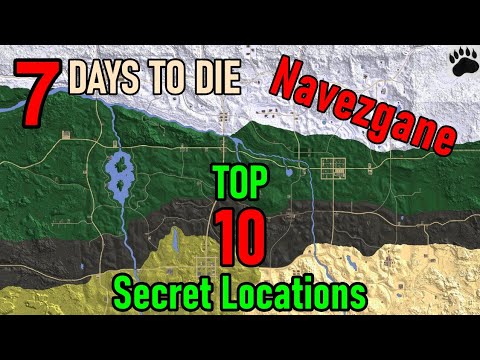 7 Days to Die Top 10 Secret Map Locations