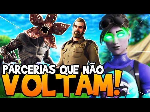 7 PARCERIAS QUE NÃO VOLTARAM MAIS! – FORTNITE BATTLE ROYALE