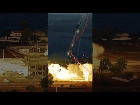 A-10 Warthog Missile Run vs Outpost – C-RAM – Military Simulation – ArmA 3 #Shorts