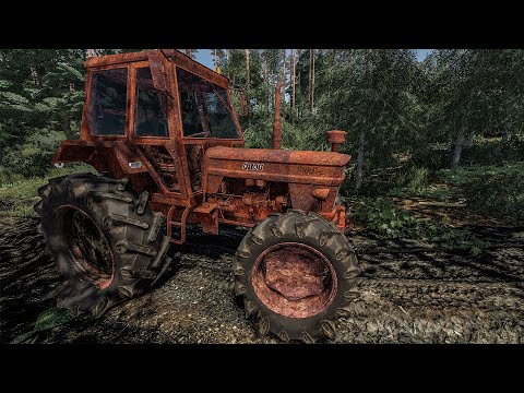 Abandoned tractor found in forest – rebuild | Farming Simulator 22
