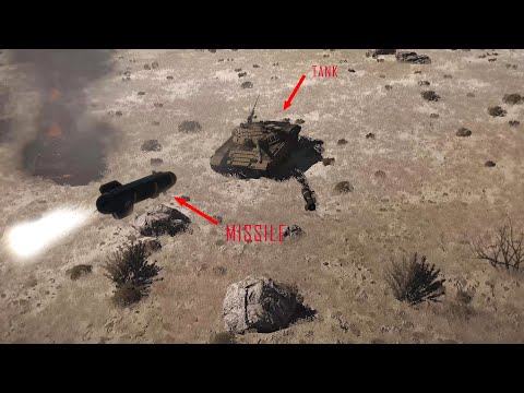 AH-64 Gunship in Action | 7 TANK destroyed in Iraq | ARMA 3: Milsim