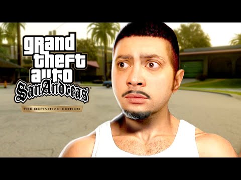 alanzoka jogando GTA San Andreas Definitive Edition
