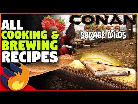 ALL COOKING AND BREWING RECIPE LOCATIONS – Savage Wilds | Conan Exiles |