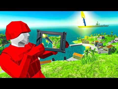 Amazing Cruise Missile System Destroys the Enemy in Ravenfield!