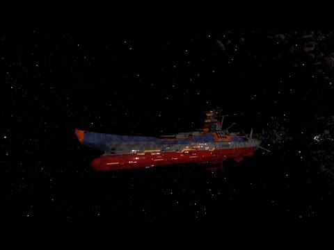 Avorion 2.0 (custom) space yamato vs bottan