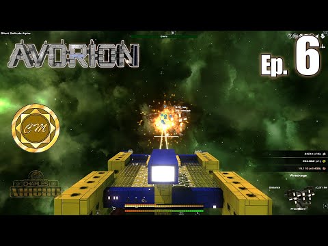 AVORION | Ep. 6 | SCRAPYARD EQUIPMENT SALVAGING | MINERAL AND MONEY FARMING