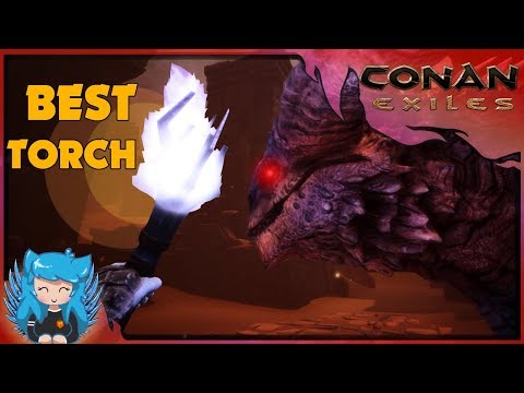 BEST TORCH IN THE GAME – RED DRAGON BOSS FARM | Conan Exiles |