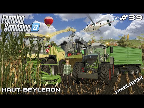 Big SILAGE HARVEST with MrsTheCamPeR | Animals on Haut-Beyleron | Farming Simulator 22 | Episode 39
