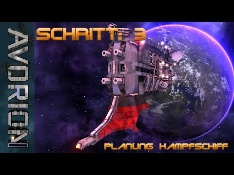 Brankor Avorion Starter Tipps – Tutorial / Guide 03 – Planung Kampfschiff