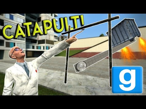 CATAPULT BUILD OFF CHALLENGE! – Garrys Mod Gameplay – Gmod Multiplayer Sandbox Challenge