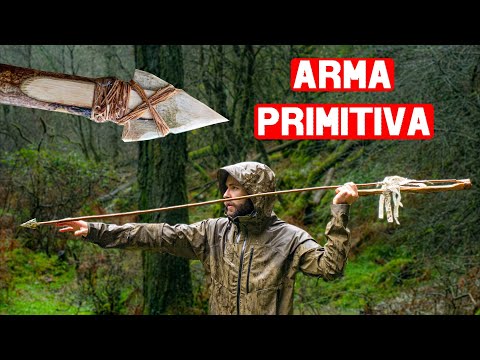 Como Hacer Un Arma Para Caza De Supervivencia – Propulsor O Atlatl Primitivo
