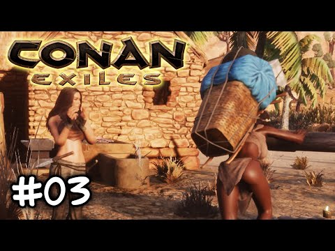 Conan Exiles #03 – Die Mitarbeiter-Jagd ⛓ Lets Play Deutsch