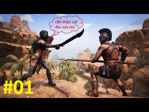 Conan Exiles #1 – Mình Trải Nghiệm Lại Tựa Game Sinh Tồn Trên Sa Mạc, Game Hay Quá Hay Mấy Bạn Ui! 😁