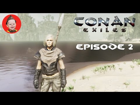 Conan Exiles (2022): Episode 2 – Life's a Beach. We Settle in Buccaneer Bay