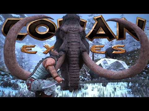 Conan Exiles #24 – MAMMUTE, KÖNIG der TIEFE BEZWINGEN & der ARENA SKELLETT DRACHE! | LP Deutsch
