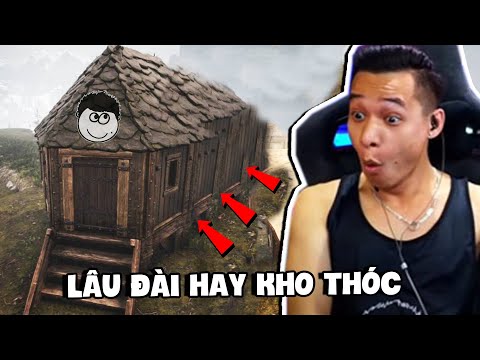 (Conan Exiles) Sự tích Độ Tày xây lâu đài hay kho thóc siêu to khổng lồ.