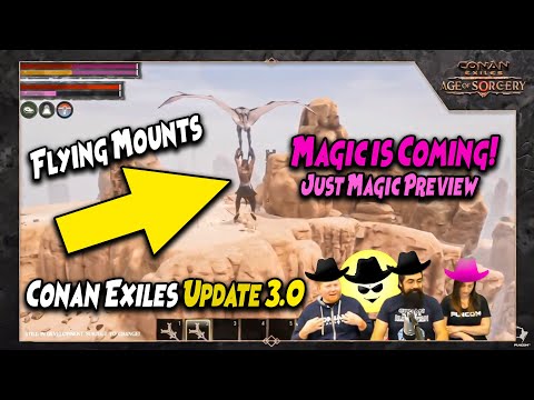 Conan Exiles Update 3.0 | Magic is Coming! | Short Preview Video (just Magic part)