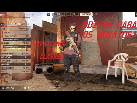 DICAS PARA INICIANTES \\ EXPLICANDO AS CLASSES \\ INSURGENCY SANDSTORM