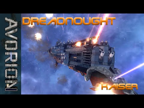 Dieselpunk Dreadnought Kaiser – Schiffsvorstellung – Avorion