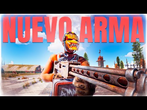 EL NUEVO ARMA ESTA ROTISIMA – RUST – Gameplay español