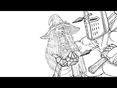 Elden Ring: Mini Ranni Tsundere Gaming | comic by baalbuddy