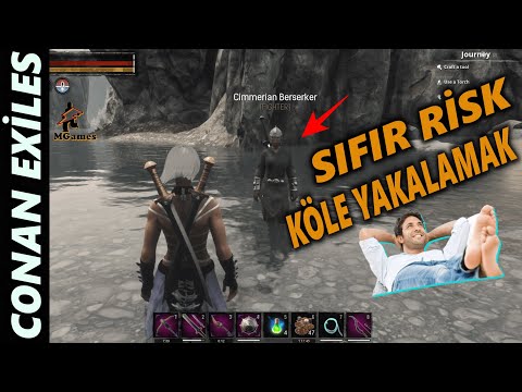 🔴Conan Exiles – En Basit Şekilde Köle Yakalamak !! Sıfır Risk /2022