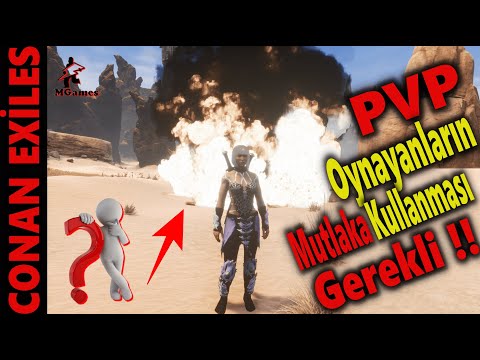 🔴Conan Exiles – PVP Oynayanların Bilmesi Gereken Taktik !! /2022