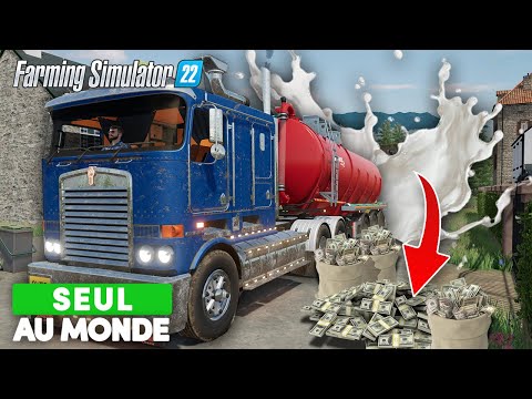 Farming Simulator 22 | Seul Au Monde S2 #47 | LE LAIT, ça RAPPORTE un MAX !