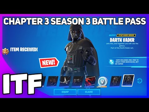 Fortnite Chapter 3 Season 3 BATTLE PASS REACTION! ALL TIERS PURCHASED! (Fortnite Battle Royale)