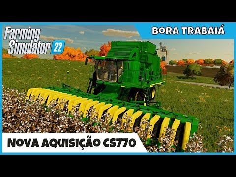 FS22 | John Deere CS770 Nova Máquina para a Fazenda Elmcreeck | FARMING SIMULATOR 22