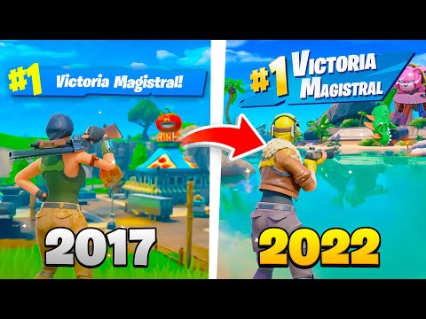 Ganando en TODAS las Temporadas de Fortnite!