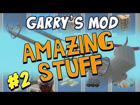 Garrys Mod – Amazing Stuff Part 2 – Jets and Space Dicks