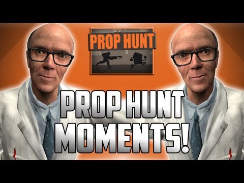 Garrys Mod Prop Hunt Funny Moments! – Crazy Escapes, Ceiling Men, Delirious Fail and More!