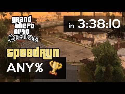 GTA San Andreas Speedrun – Any% in 3:38:10 (Former World Record)