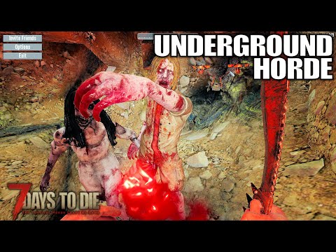 Horde Incoming Out of Ammo | 7 Days to Die Alpha 20 Gameplay | Part 54
