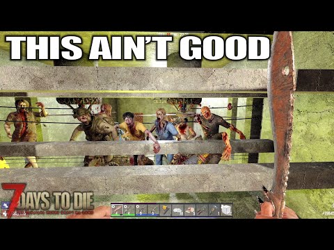 Horde Night Killer Bug | 7 Days to Die Alpha 20 Gameplay | Part 36