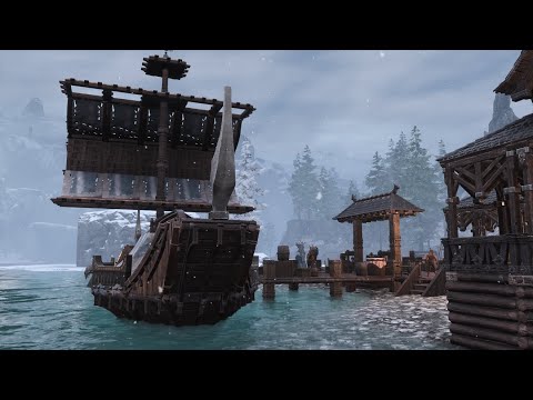 How to Build a Viking ship [ Timelapse ] – CONAN EXILES