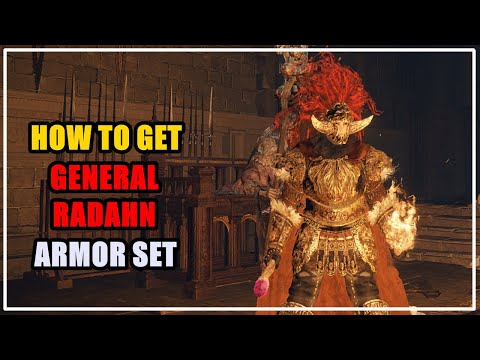 How to get General Radahn Armor Set Elden Ring