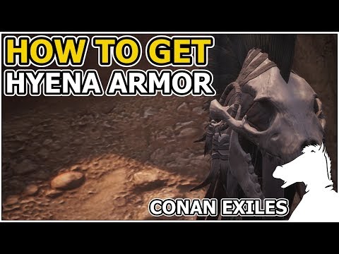 How to get Hyena Armor Set Recipe | CONAN EXILES