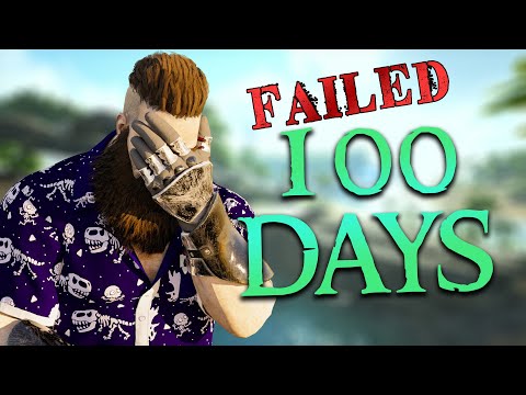 I failed the 100 Hardcore Days challenge on Lost Island | Ark: Survival Evolved