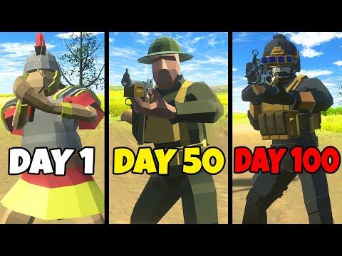 I Spent 100 Days in RAVENFIELD!