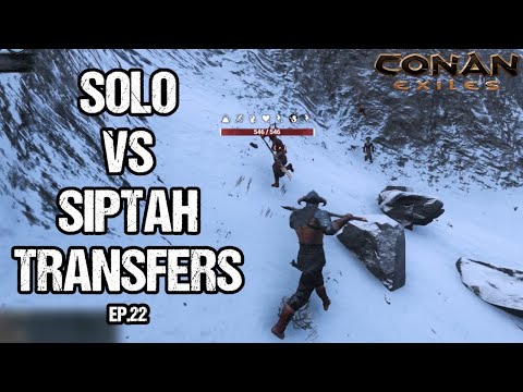 I Tried HUNTING Down a Clan That Just Transferred Over – Conan Exiles | Solo | Official PvP