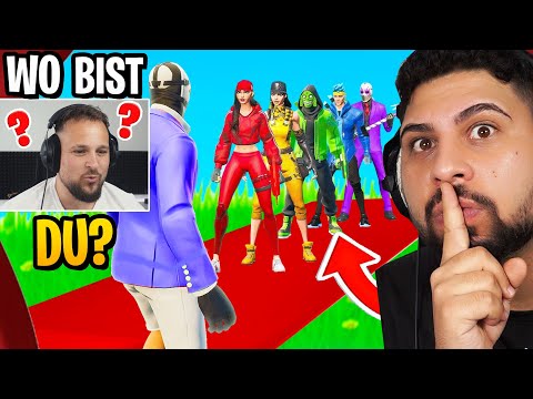 ich bin Undercover mit einem Op Skin in Fortnite!