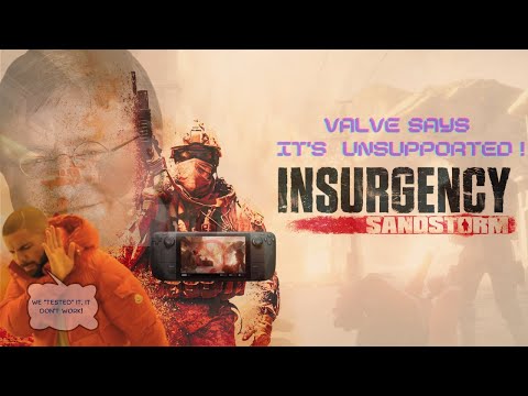 Insurgency Sandstorm DOES run on Steam Deck! | Insurgency Sandstorm Steam Deck gameplay