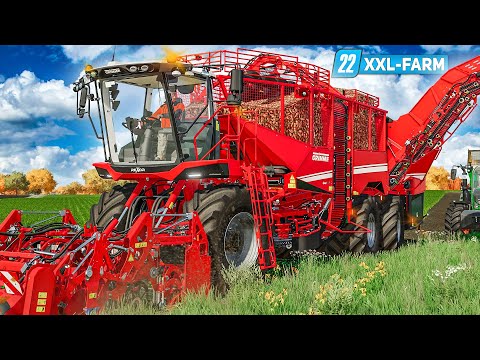 LS22 XXL Farm #32: Große Rübenernte: Einsatz für den GRIMME REXOR | FARMING SIMULATOR 22
