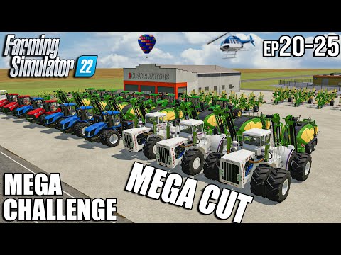MEGA Challenge – SUPERCUT (Episode 20-25) | Farming Simulator 22